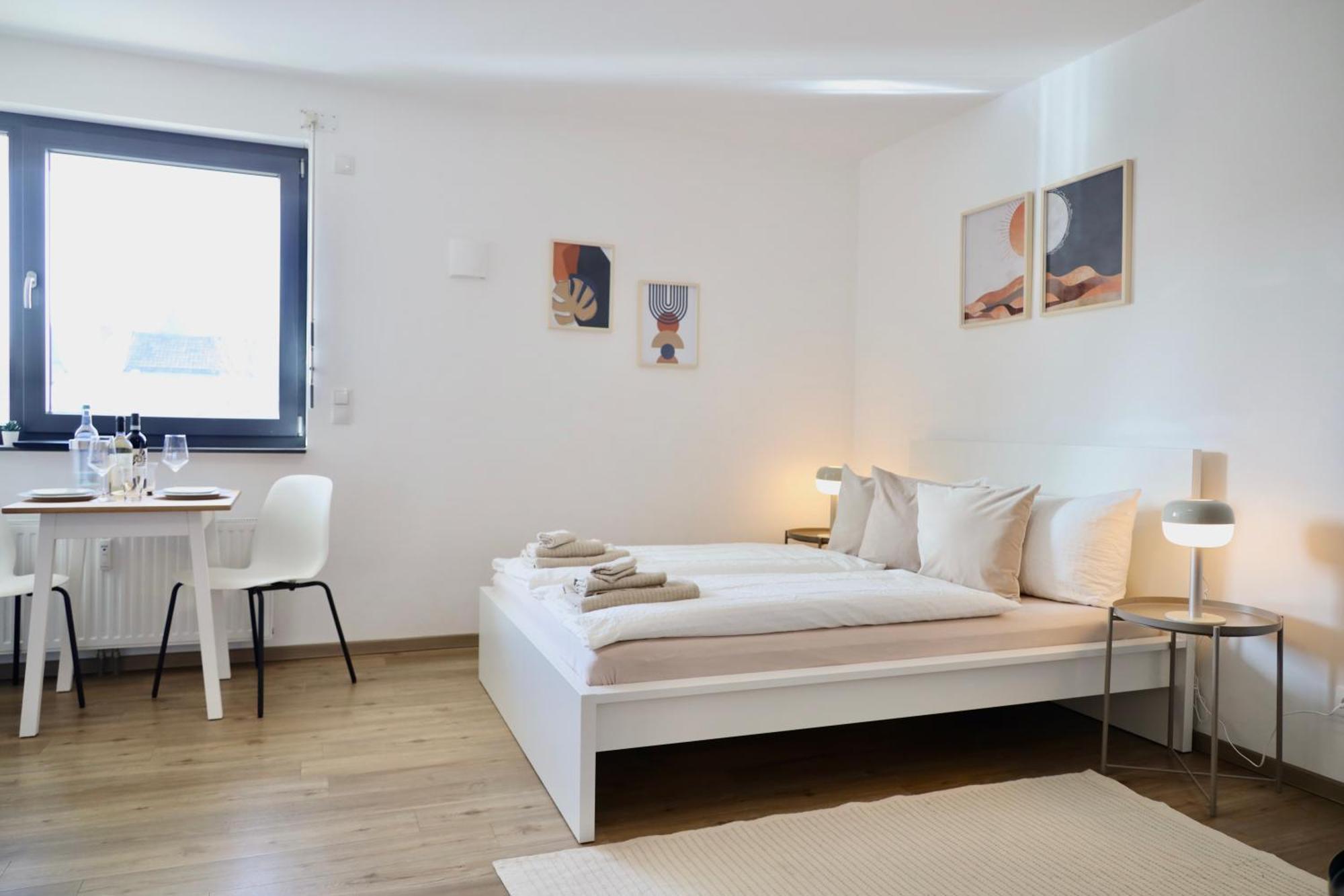 Stylisches Studio Mit Privatem Stellplatz Wenige Minuten Von Der Innenstadt & Mosel Koblenz  Exteriör bild